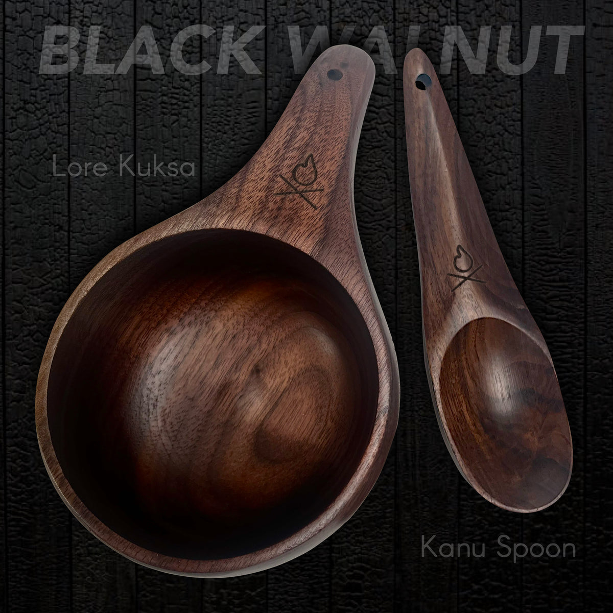 Kuksas & Utensils | Traditional Wood Cups and Spoons from Überleben